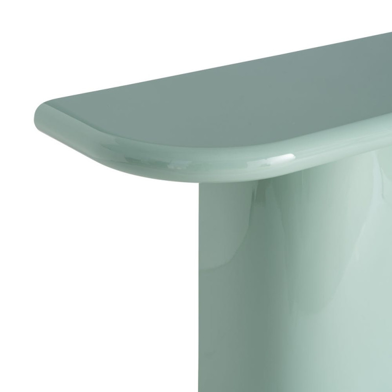 Console d’entrée verte laquée étroite 120x30x81 cm Nyvarel Ixia - 3
