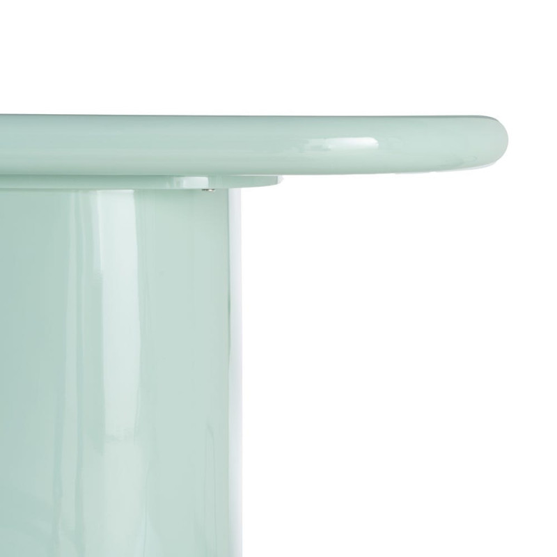 Console d’entrée verte laquée étroite 120x30x81 cm Nyvarel Ixia - 4