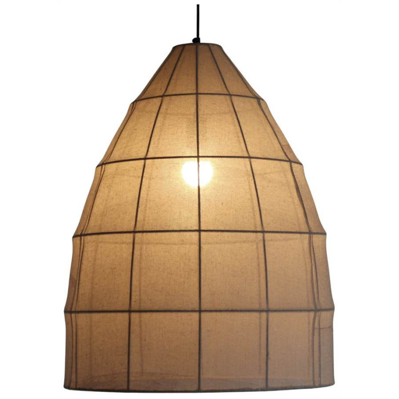 Suspension en tissu beige 55x70 cm Kairilo  - 2