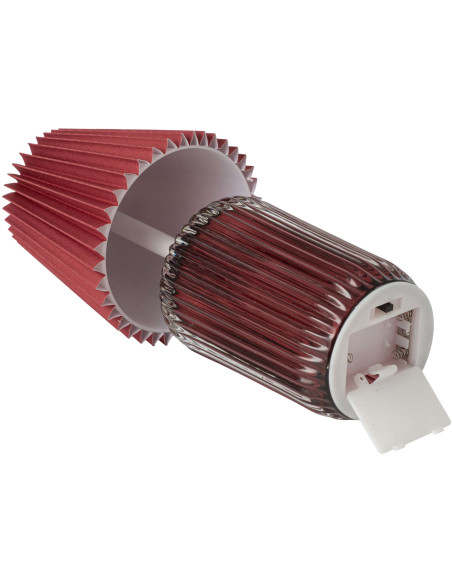 Lampe à poser LED sans fil verre bordeaux 24,8 cm Nuvoria J-Line - 4