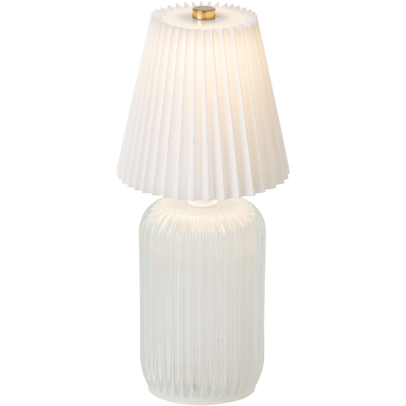 Lampe à poser LED blanche sans fil Nuvoria J-Line - 3