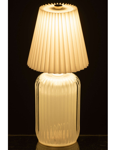 Lampe à poser LED blanche sans fil Nuvoria J-Line - 5