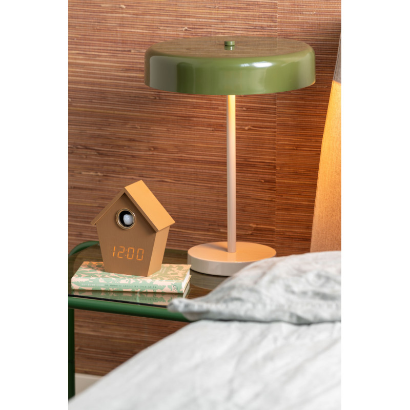 Lampe à poser champignon métal vert 40 cm Reina Palo Leitmotiv - 2
