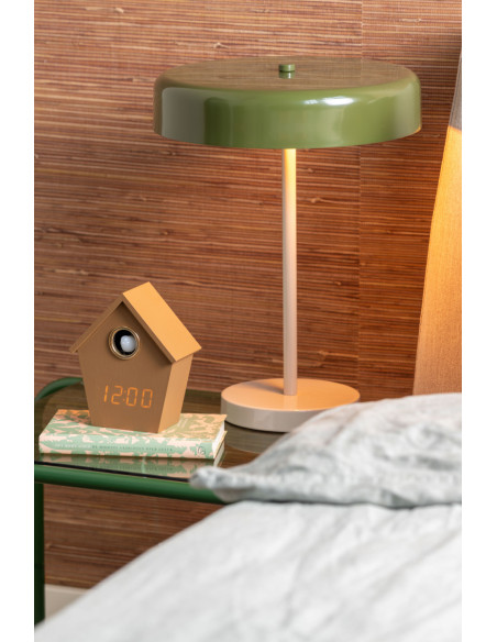 Lampe à poser champignon métal vert 40 cm Reina Palo Leitmotiv - 2