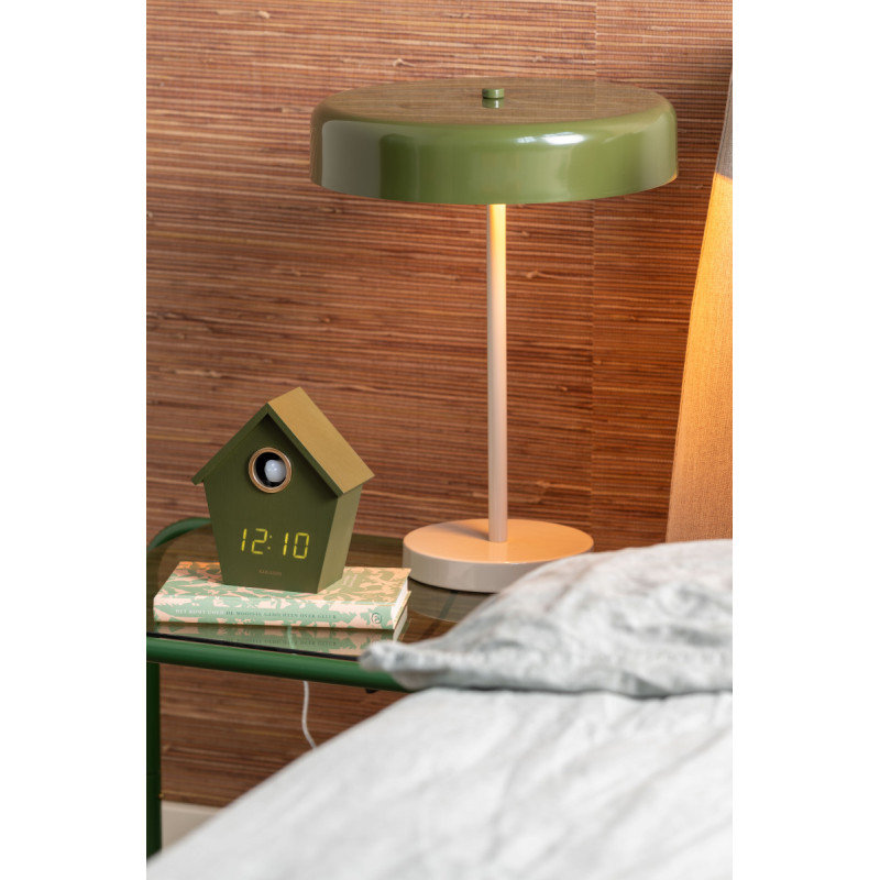 Lampe à poser champignon métal vert 40 cm Reina Palo Leitmotiv - 3
