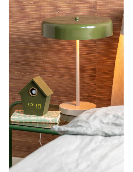 Lampe à poser champignon métal vert 40 cm Reina Palo Leitmotiv - 3