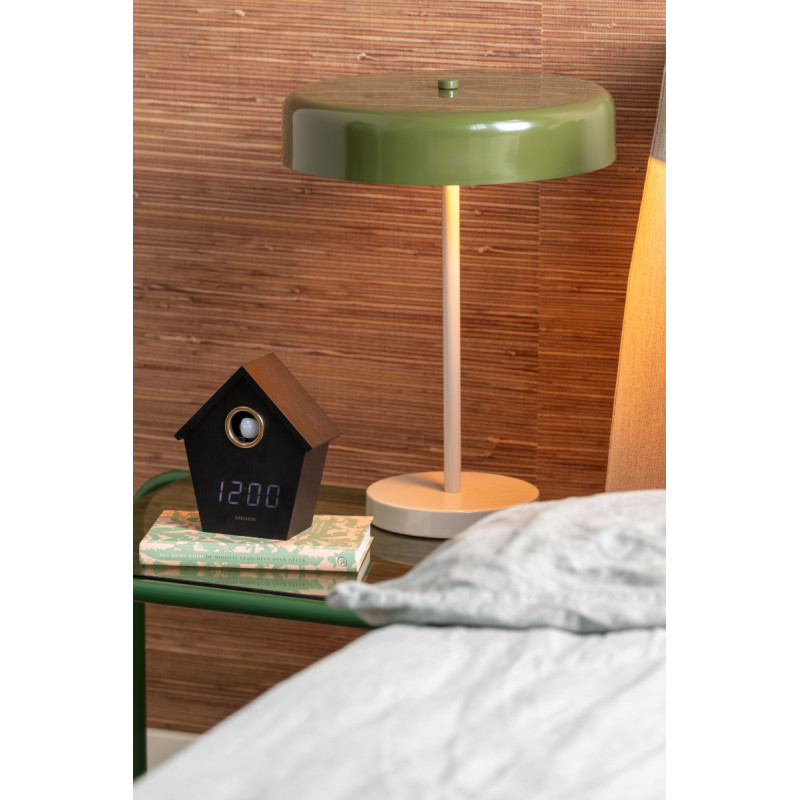 Lampe à poser champignon métal vert 40 cm Reina Palo Leitmotiv - 4