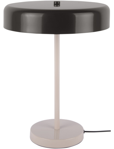 Lampe à poser champignon métal noir 40 cm Reina Palo Leitmotiv - 1