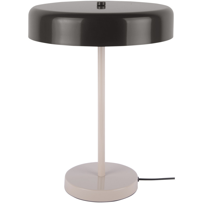 Lampe à poser champignon métal noir 40 cm Reina Palo Leitmotiv - 1