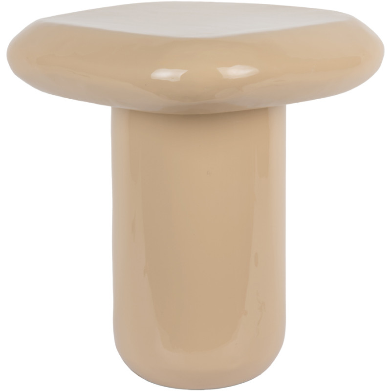 Table d’appoint métal marron clair 40x40x45 cm Roca Leitmotiv - 1
