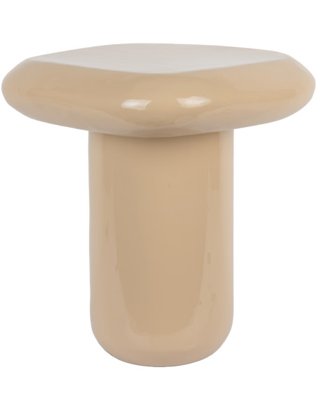 Table d’appoint métal marron clair 40x40x45 cm Roca Leitmotiv - 1