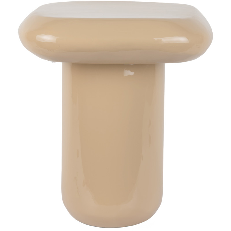 Table d’appoint métal marron clair 40x40x45 cm Roca Leitmotiv - 2