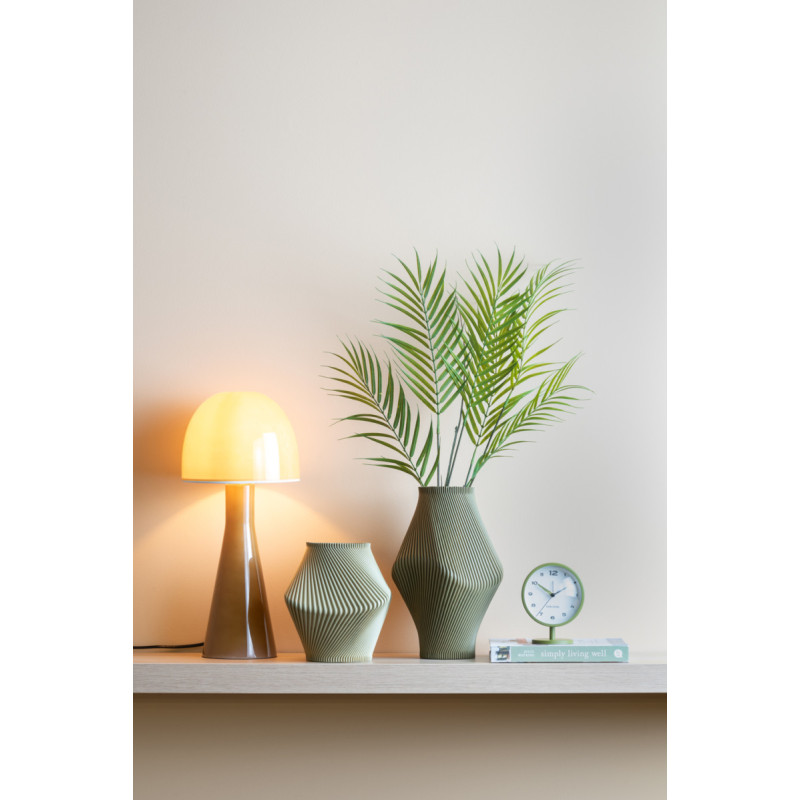Lampe champignon verre jaune ocre 20x45 cm Bombin Leitmotiv - 2