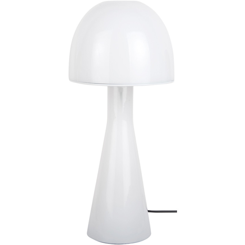 Lampe champignon verre blanc 20x45 cm Bombin Leitmotiv - 1