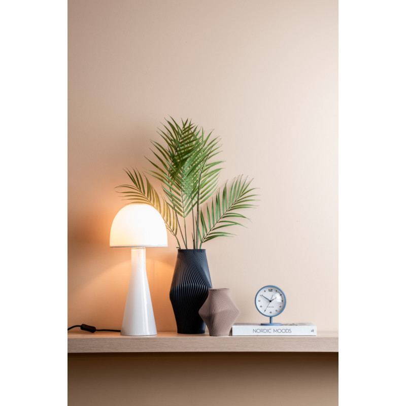 Lampe champignon verre blanc 20x45 cm Bombin Leitmotiv - 2