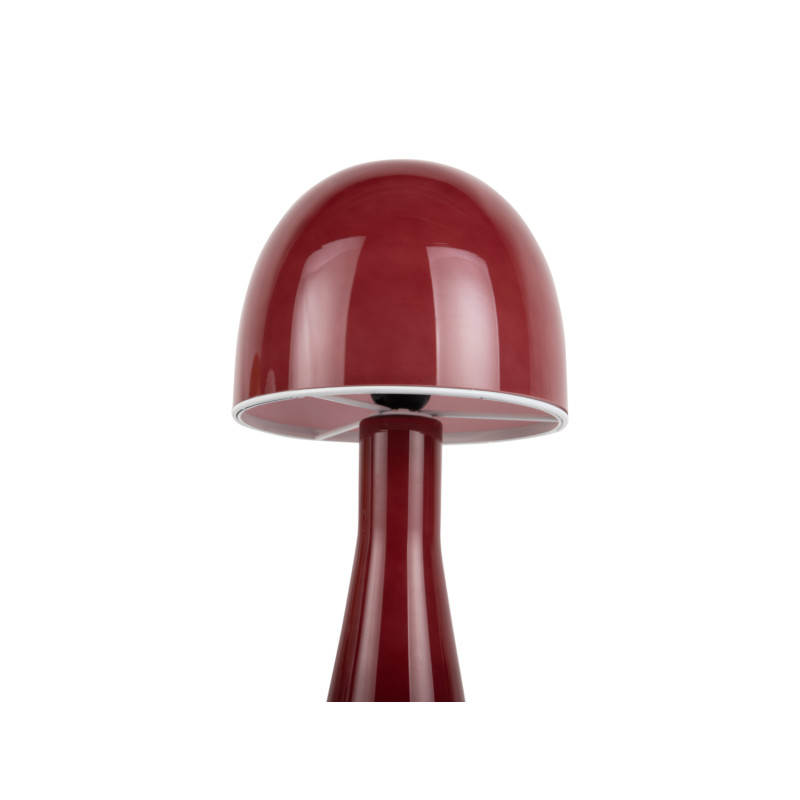 Lampe champignon verre rose 20x45 cm Bombin Leitmotiv - 3