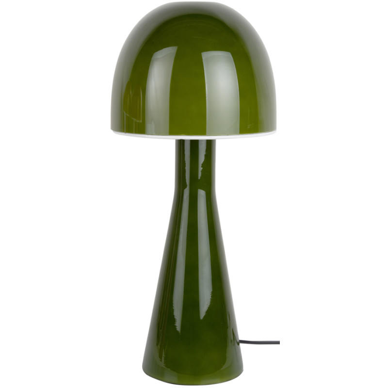 Lampe champignon verre vert 20x45 cm Bombin Leitmotiv - 1
