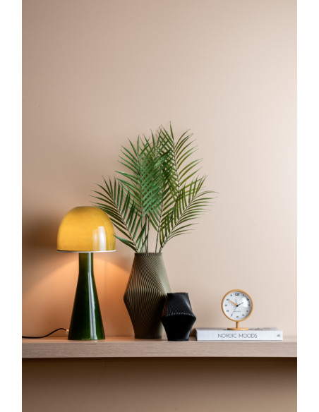 Lampe champignon verre vert 20x45 cm Bombin Leitmotiv - 2
