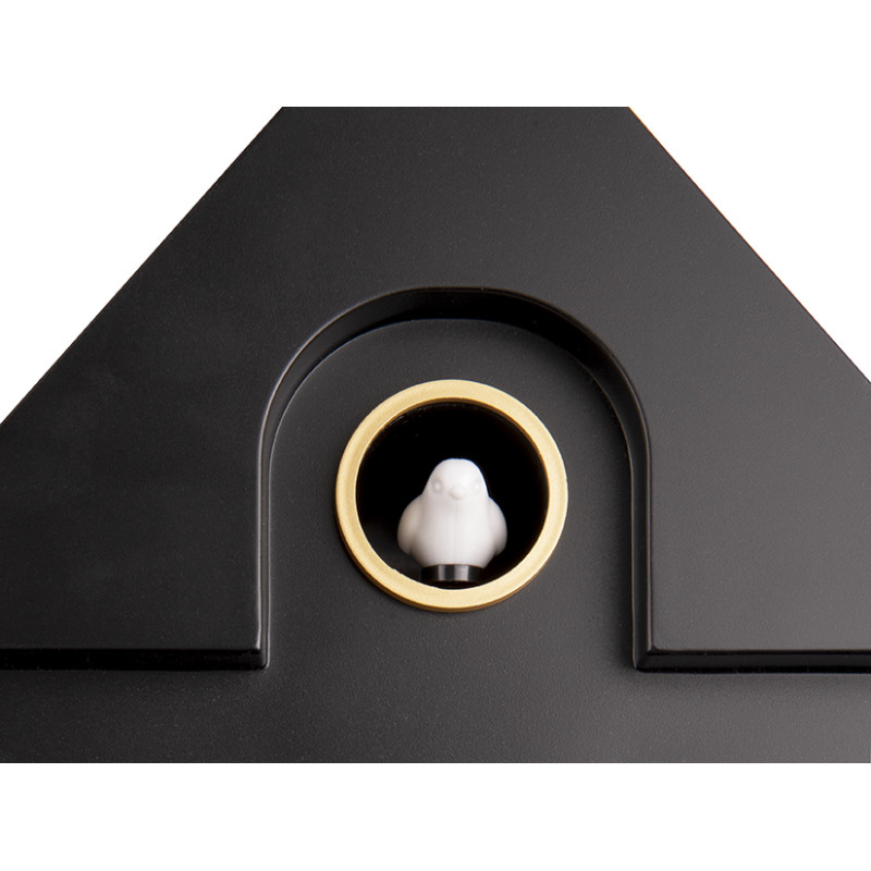 Horloge coucou moderne noire 21,5x8,5x41 cm Modern Cuckoo Karlsson - 5