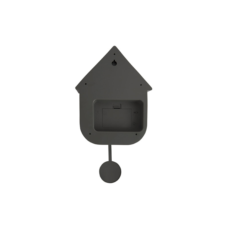 Horloge coucou murale verte 21,5x8,5x41 cm Modern Cuckoo Karlsson - 5