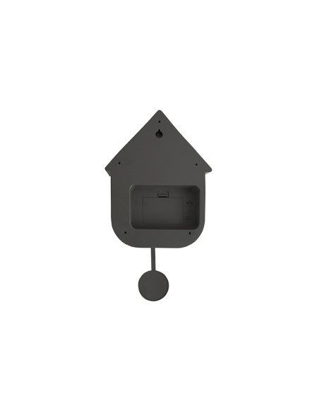 Horloge coucou murale verte 21,5x8,5x41 cm Modern Cuckoo Karlsson - 5