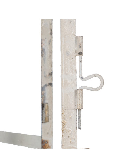 Lanterne photophore métal verre blanc 81 cm Alyrane Ixia - 4