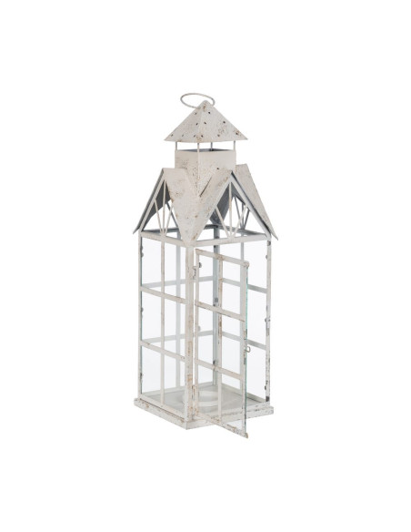 Grande lanterne photophore blanche 63 cm Tirvane Ixia - 2