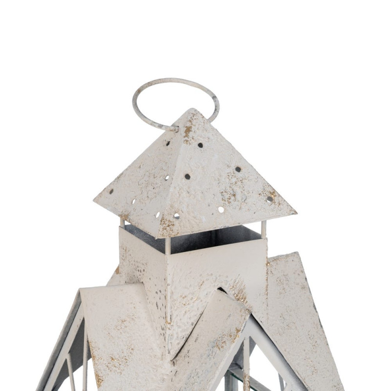 Grande lanterne photophore blanche 63 cm Tirvane Ixia - 3