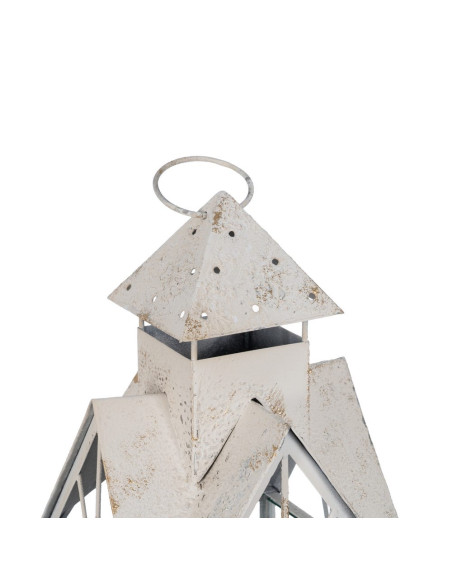 Grande lanterne photophore blanche 63 cm Tirvane Ixia - 3