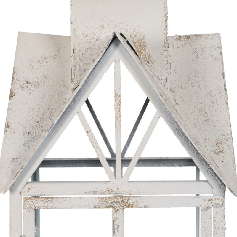 Grande lanterne photophore blanche 63 cm Tirvane Ixia - 4