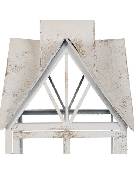 Grande lanterne photophore blanche 63 cm Tirvane Ixia - 4