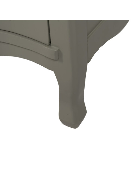 Table de chevet 3 tiroirs bois taupe 66x40x76 cm Roviane Ixia - 12