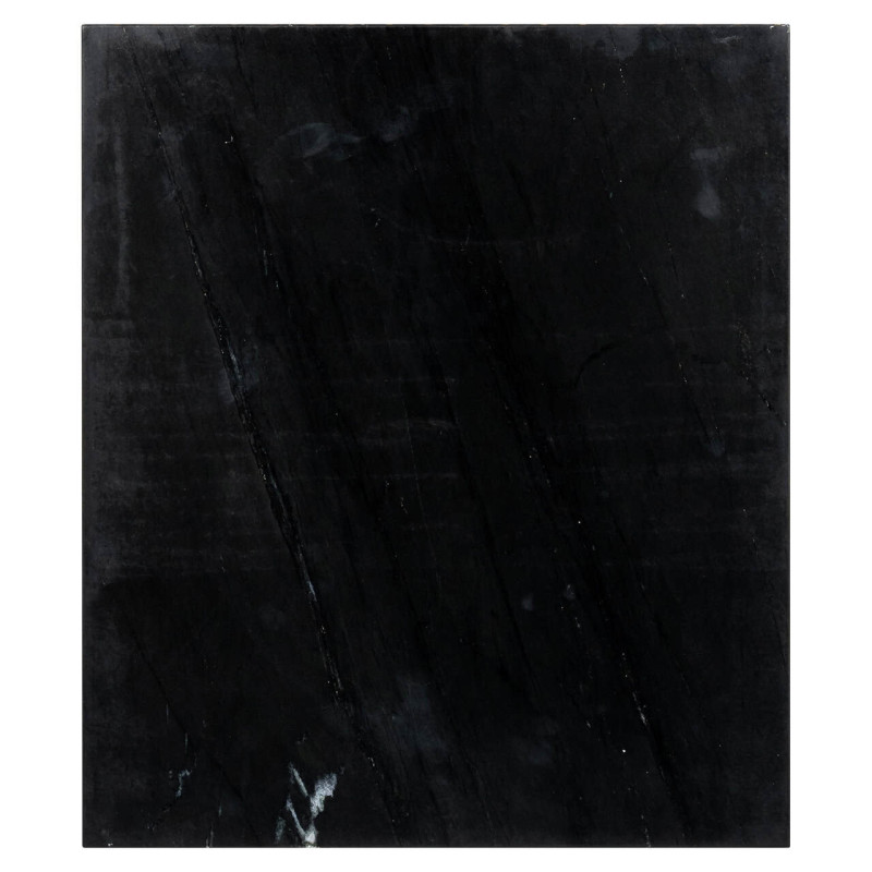 Table de chevet marbre noir doré 50x43x60 cm Les Arcs Richmond Interiors - 7