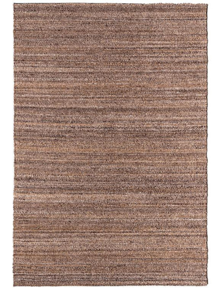 Tapis de salon marron chiné 200x300 cm Evelien