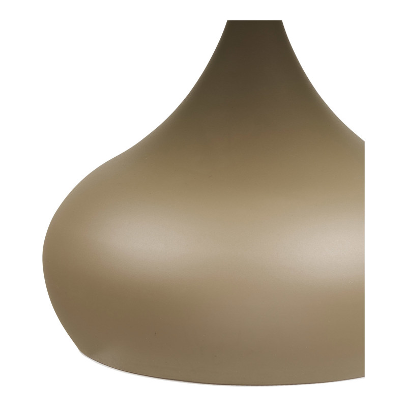Table basse ronde verre trempé kaki Ø70 cm Pienza House Nordic - 5