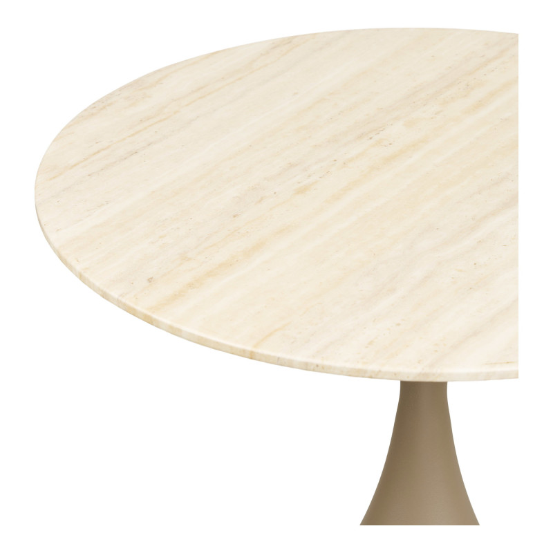 Tables basses gigognes lot de 2 verre trempé kaki Ø70/Ø50 cm Pienza House Nordic - 6