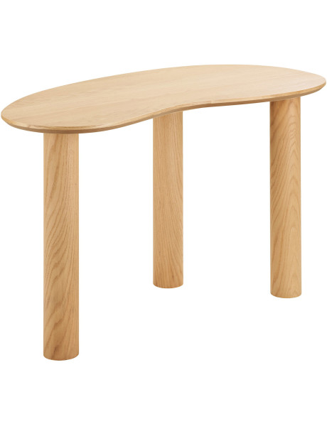 Bureau organique placage chêne naturel 120x60 cm Livigno House Nordic - 1