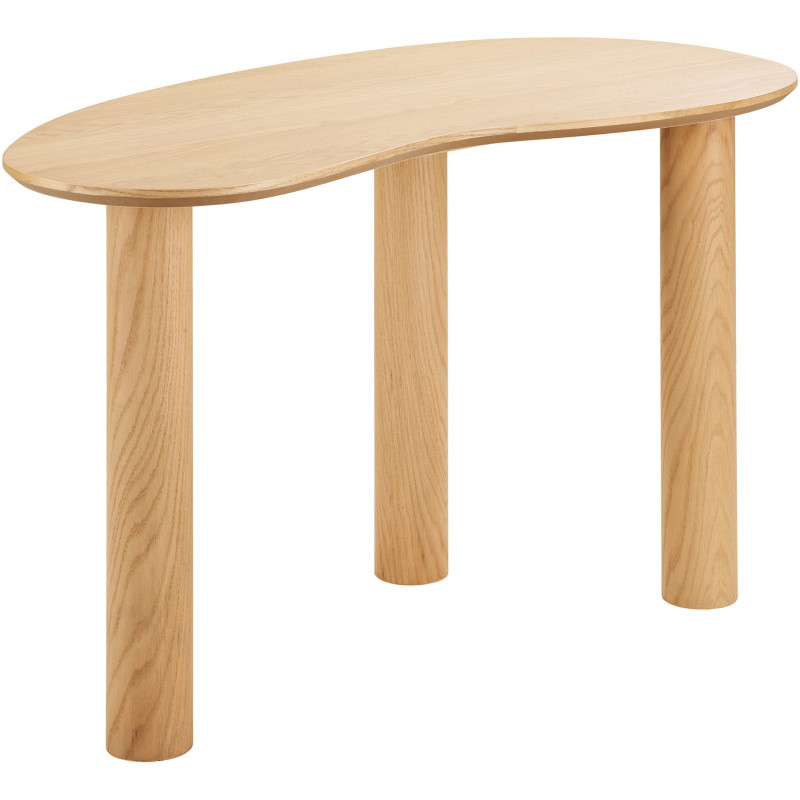 Bureau organique placage chêne naturel 120x60 cm Livigno House Nordic - 1