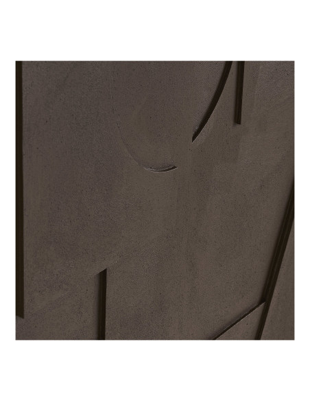 Décoration murale relief géométrique marron 60x90 cm Isabella House Nordic - 4