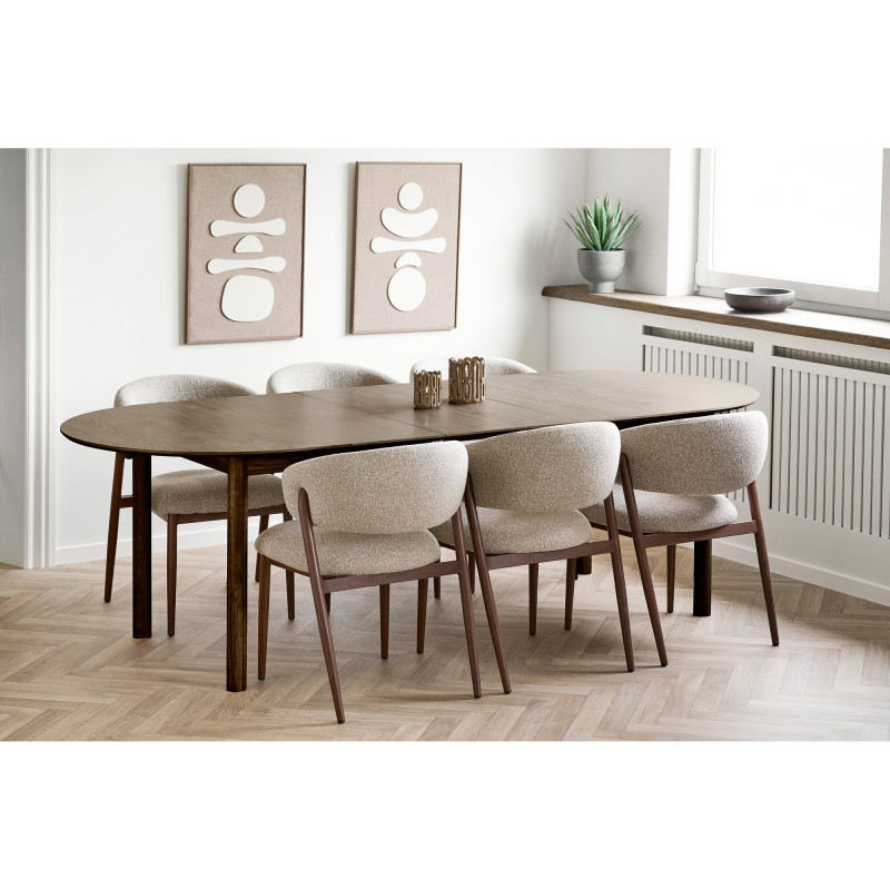 Décoration murale relief beige marron 50x70 cm Diva House Nordic - 2