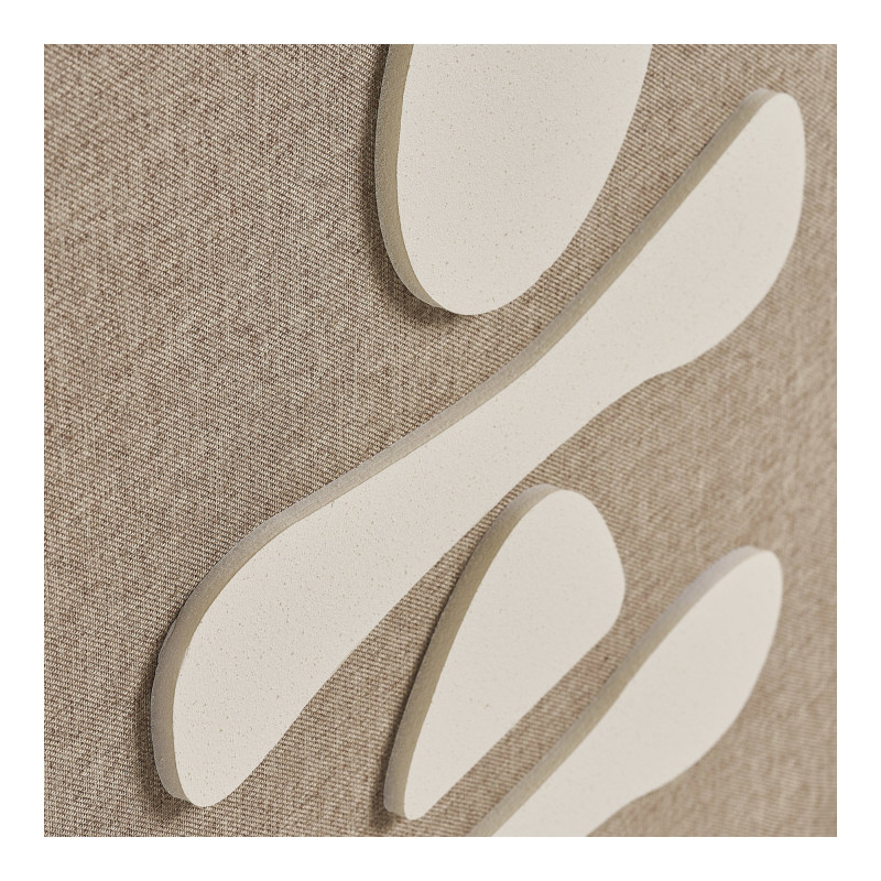 Décoration murale relief beige marron 50x70 cm Diva House Nordic - 4