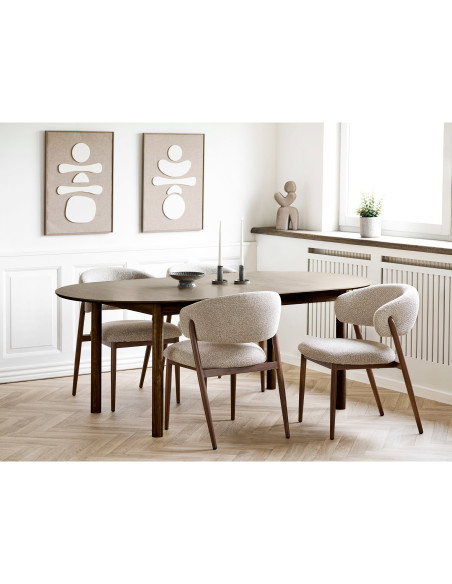 Décoration murale relief beige marron 50x70 cm Diva House Nordic - 6