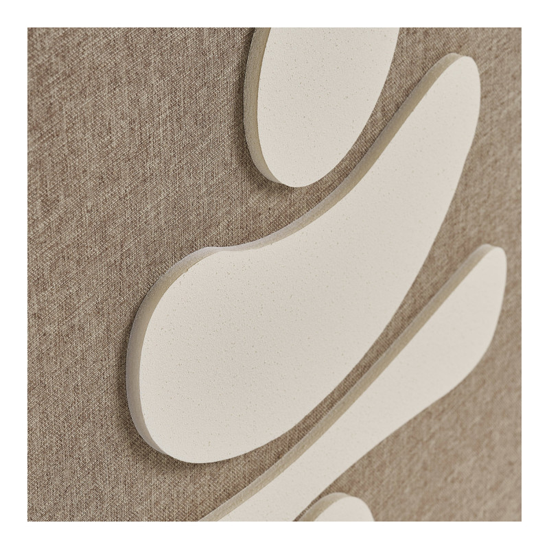 Décoration murale beige marron relief 50x70 cm Diva House Nordic - 4