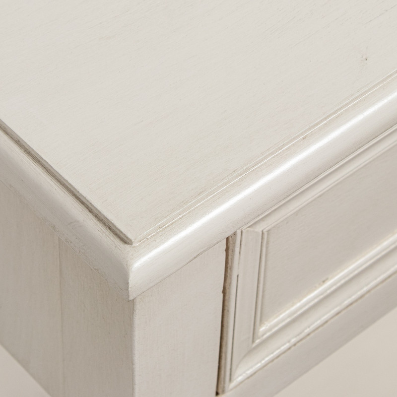 Console d’entrée bois beige 3 tiroirs 120 cm Bastide  - 6
