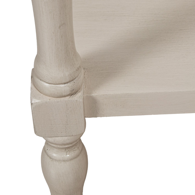 Console d’entrée bois beige 3 tiroirs 120 cm Bastide  - 8
