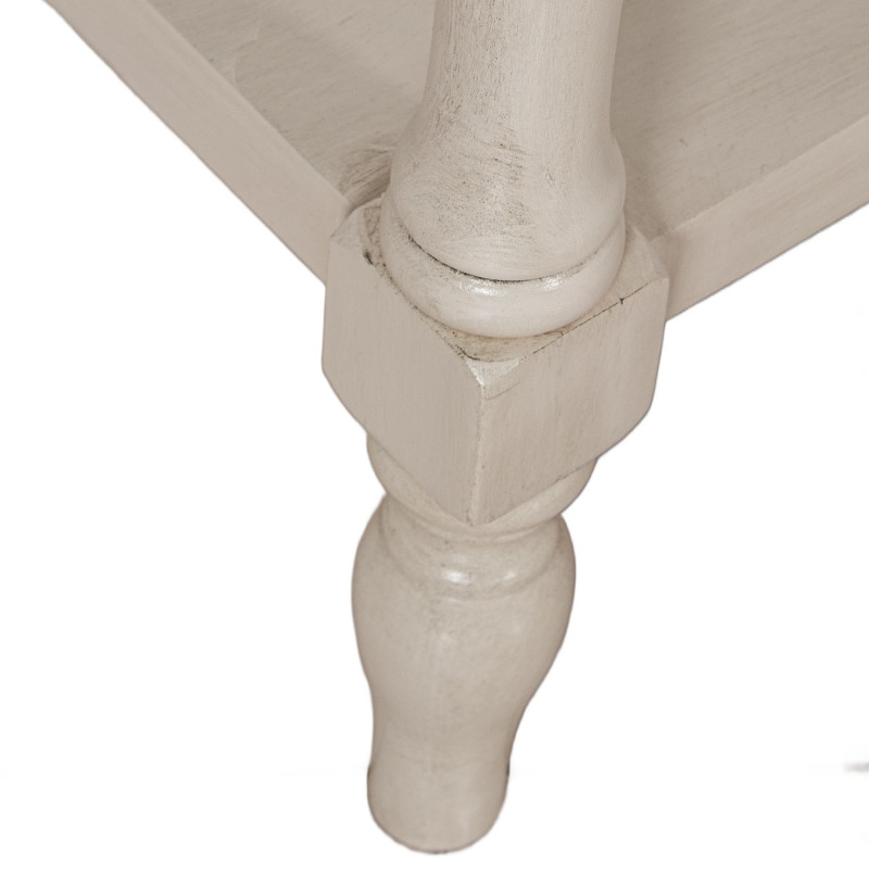 Console d’entrée bois beige 2 tiroirs 110 cm Bastide  - 5