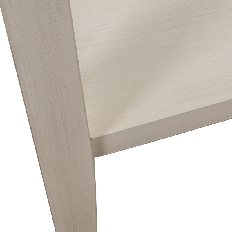Console d’entrée bois beige 2 tiroirs 90 cm Valmondois  - 7