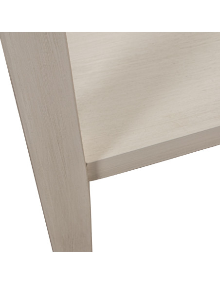 Console d’entrée bois beige 2 tiroirs 90 cm Valmondois  - 7