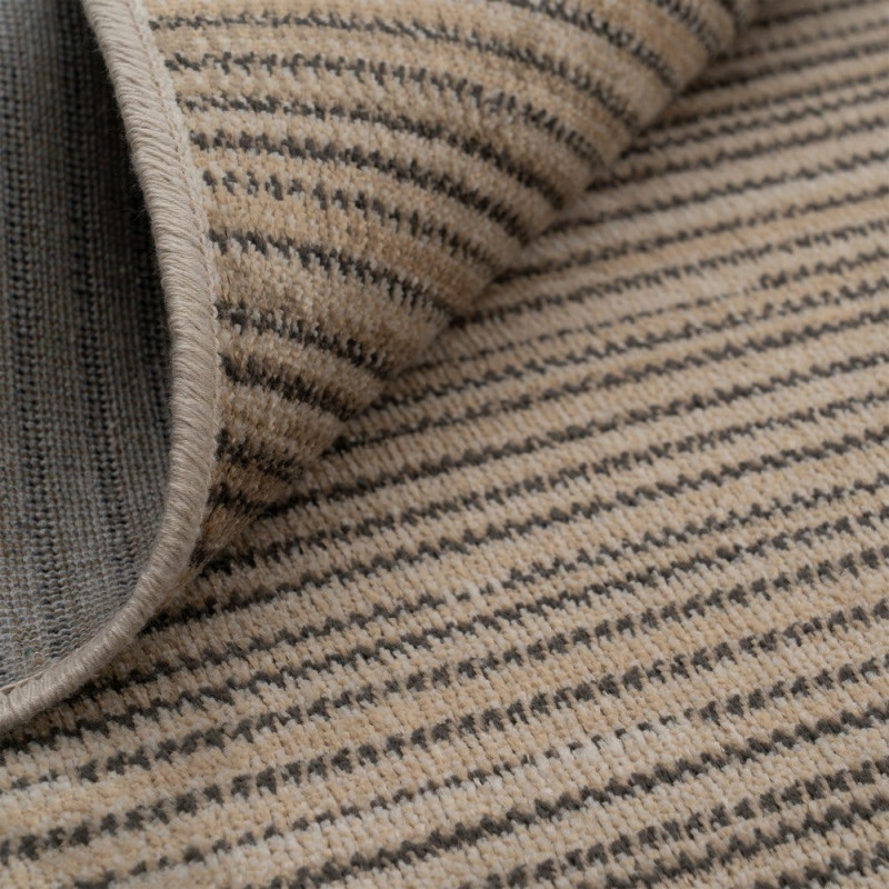 Tapis salon géométrique naturel 160x230 cm Maderuelo Ixia - 3