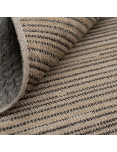 Tapis salon géométrique naturel 160x230 cm Maderuelo Ixia - 3